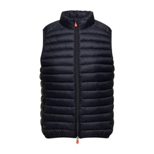 Zwarte jassen met Charlotte Gilet Save The Duck , Black , Dames