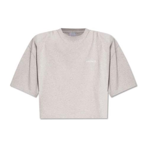 T-shirt met schoudervullingen Halfboy , Gray , Dames