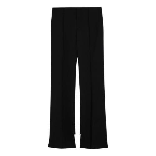 Wijde broek Chloé , Black , Dames