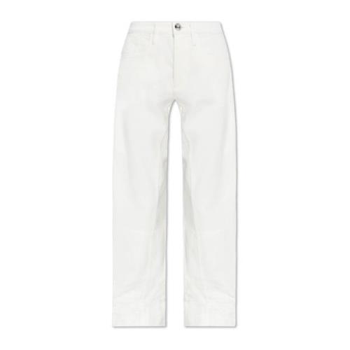 Jeans met decoratieve afwerking Jil Sander , White , Dames