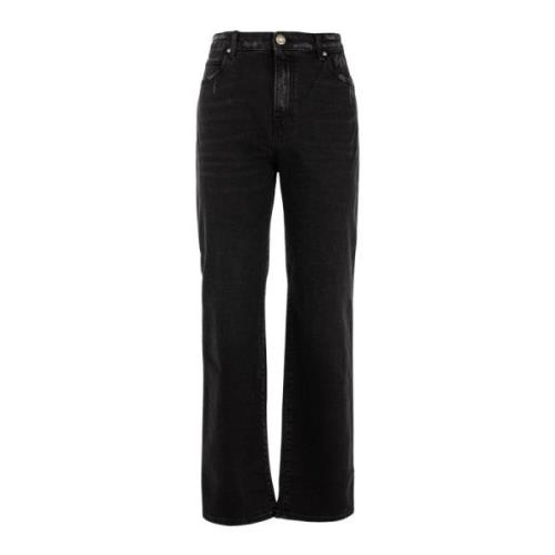 Zwarte Boyfriend Jeans Outlet Prijs Pinko , Black , Dames