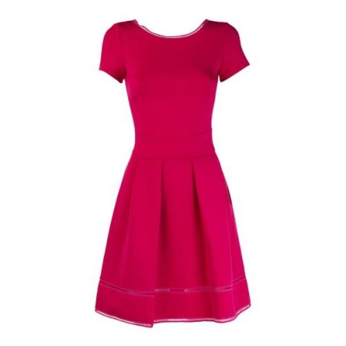 Korte zomerjurk in paars Patrizia Pepe , Purple , Dames