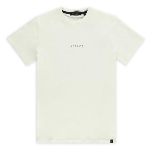 Witte Fresh Tee - Trendy Design Aspact , White , Heren