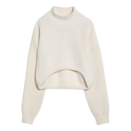 Dolcevita Sweater Erika Cavallini , Beige , Dames