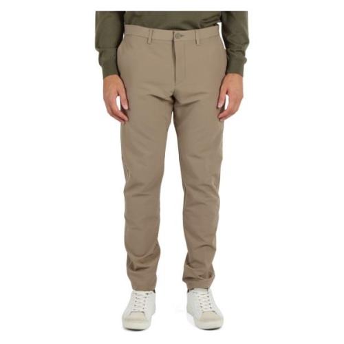 Slim Fit Techlite Fabric Broek Boss , Beige , Heren