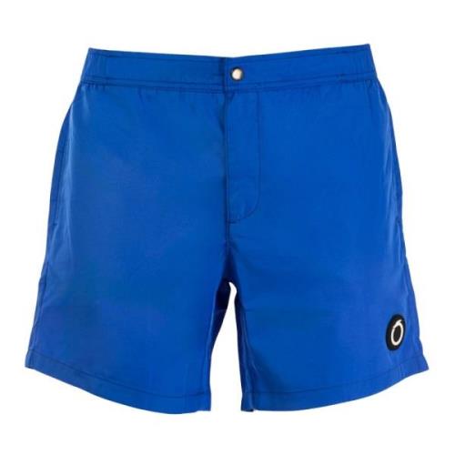 Heren Blauwe Boxer Zwembroek Zomer Trussardi , Blue , Heren