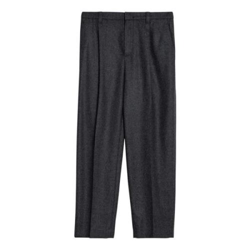 Regular Fit Broek Brunello Cucinelli , Gray , Dames