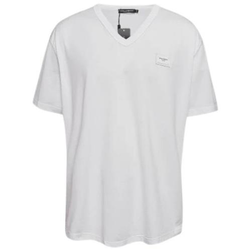 Pre-owned Cotton tops Dolce & Gabbana Pre-owned , White , Heren