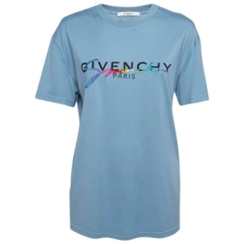 Pre-owned Cotton tops Givenchy Pre-owned , Blue , Dames