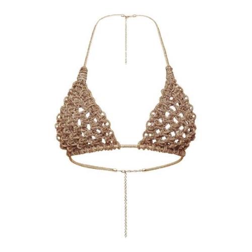 Handgemaakte Diamond Bra Hibourama , Brown , Dames