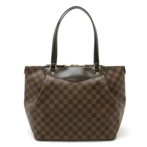 Pre-owned Canvas louis-vuitton-bags Louis Vuitton Vintage , Brown , Da...