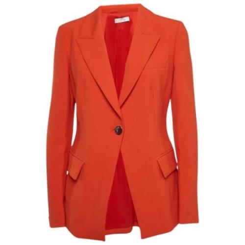 Pre-owned Fabric outerwear Versace Pre-owned , Orange , Dames