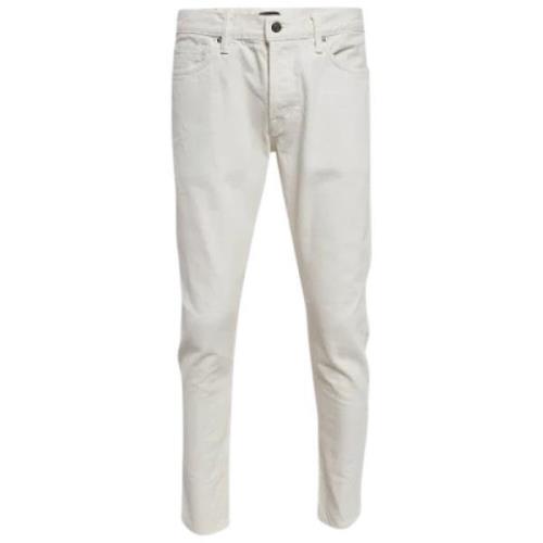 Pre-owned Denim jeans Tom Ford Pre-owned , White , Heren