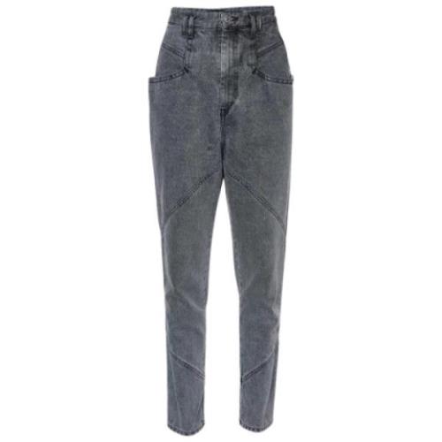 Pre-owned Denim jeans Isabel Marant Pre-owned , Gray , Dames