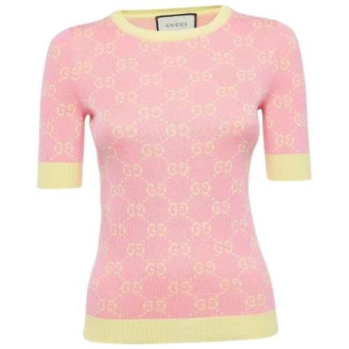 Pre-owned Knit tops Gucci Vintage , Pink , Dames