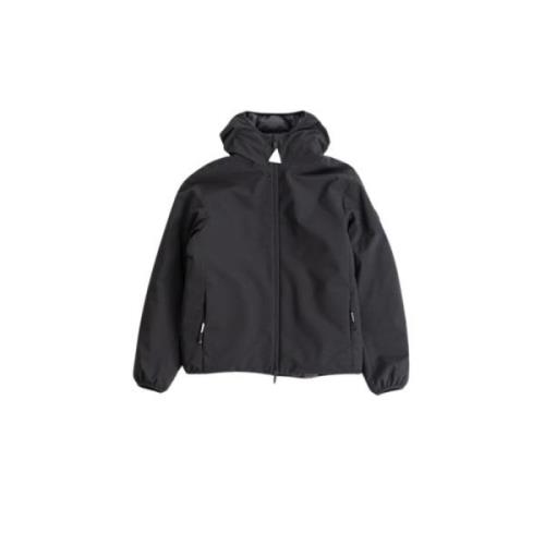 Donsjack van dubbel gelaagd nylon met verstelbare capuchon Moncler , G...