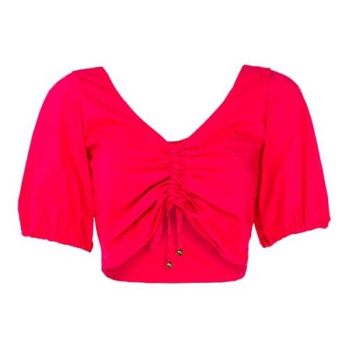 Mouwloze Top Fuchsia/Violet Zomer Vrouwen Pinko , Purple , Dames