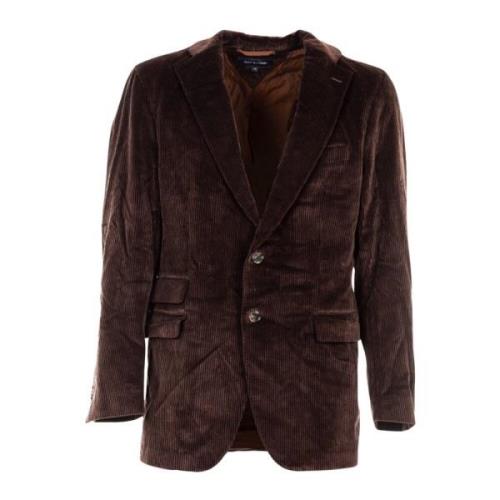 Casual Herenjas Bruine Blazer Tommy Hilfiger , Brown , Heren