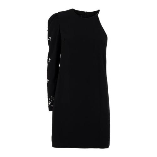 Elegante Zwarte Jurk Outlet Prijs Pinko , Black , Dames