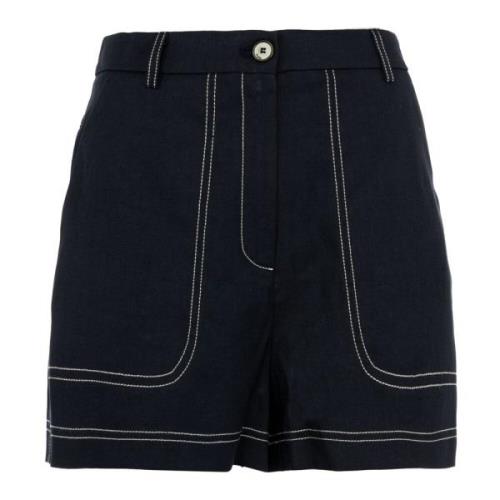 Blauwe Zomer Dames Shorts Outlet Prijs Pinko , Blue , Dames