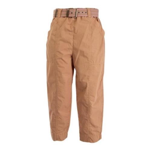 Cargo Broek Beige Outlet Prijs Pinko , Beige , Dames