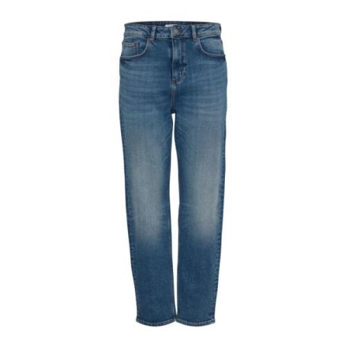 Mom Fit Denim Jeans b.young , Blue , Dames