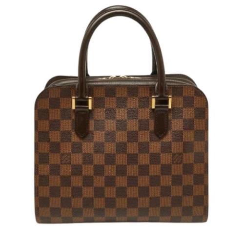 Pre-owned Canvas louis-vuitton-bags Louis Vuitton Vintage , Brown , Da...