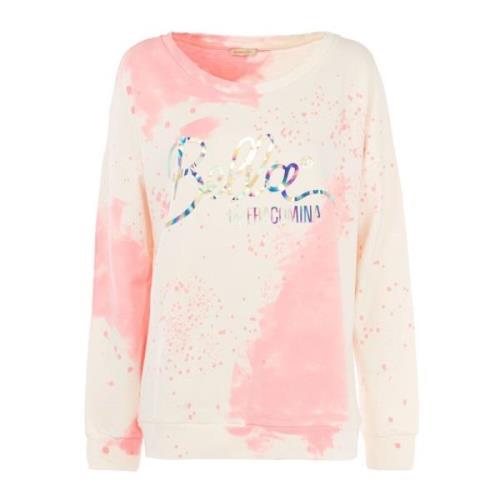 Sportieve Roze Sweater Fracomina , Pink , Dames