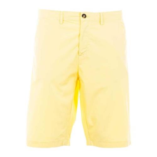 Heren Bermuda Jeans Shorts Liu Jo , Yellow , Heren