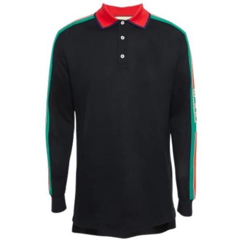 Pre-owned Cotton tops Gucci Vintage , Black , Heren