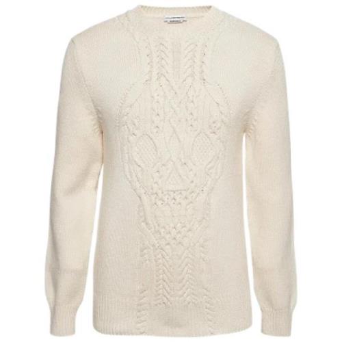 Pre-owned Knit tops Alexander McQueen Pre-owned , Beige , Heren