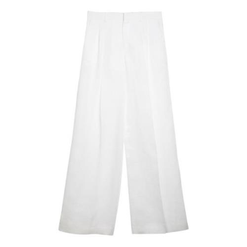 Regular Fit Broek Chloé , White , Dames