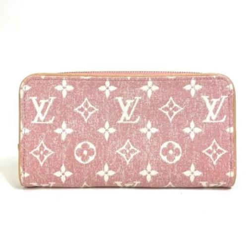 Pre-owned Fabric wallets Louis Vuitton Vintage , Pink , Dames