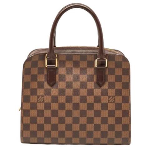 Pre-owned Leather louis-vuitton-bags Louis Vuitton Vintage , Brown , D...