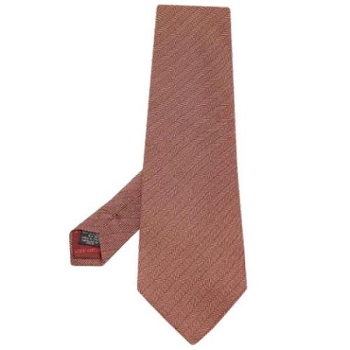 Pre-owned Silk home-office Armani Pre-owned , Brown , Heren