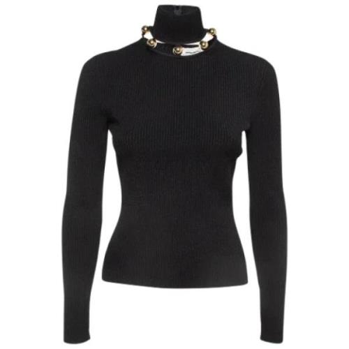 Pre-owned Knit tops Alexander McQueen Pre-owned , Black , Dames