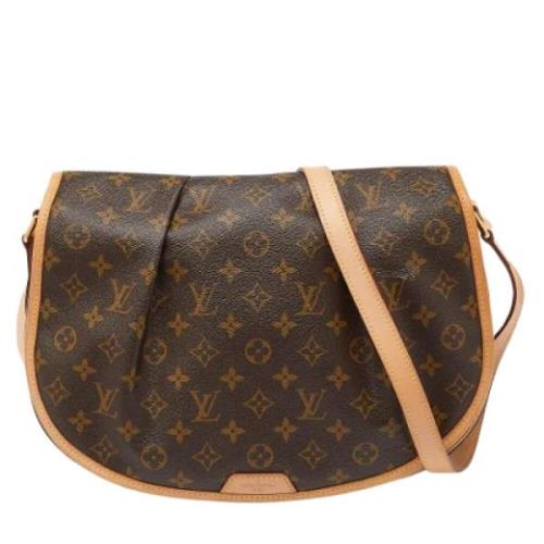 Pre-owned Leather louis-vuitton-bags Louis Vuitton Vintage , Brown , D...