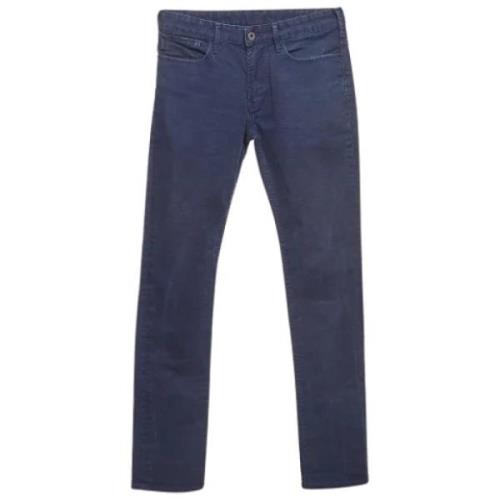 Pre-owned Denim jeans Armani Pre-owned , Blue , Heren