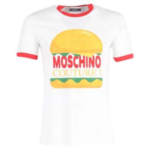 Pre-owned Cotton tops Moschino Pre-Owned , White , Heren