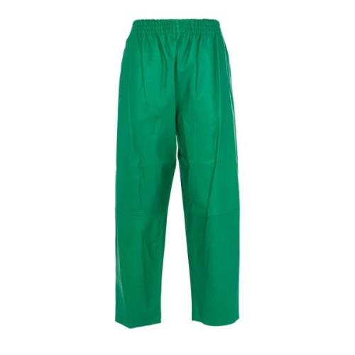 Dames Leren Broek Outlet - Zomer Groen Pinko , Green , Dames