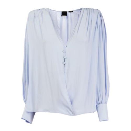 Lavendel lange mouwen blouse Pinko , Purple , Dames