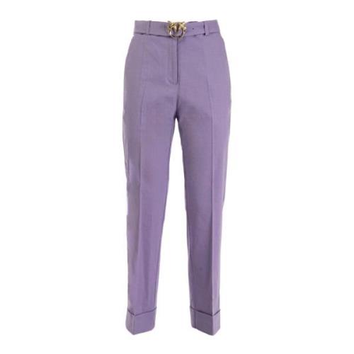 Linnen Damesbroek Orchidee Licht Pinko , Purple , Dames