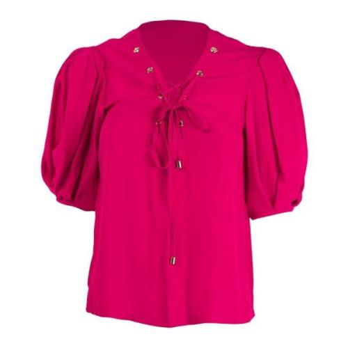 Elegante Paarse Blouse Outlet Prijs Pinko , Purple , Dames