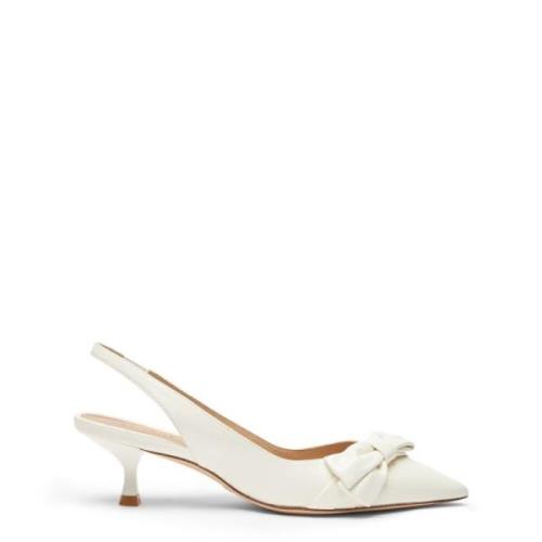 Elegante Slingback Pomp met Strikdetail Stuart Weitzman , Beige , Dame...