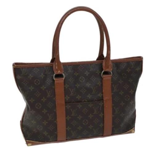 Pre-owned Canvas louis-vuitton-bags Louis Vuitton Vintage , Brown , Da...