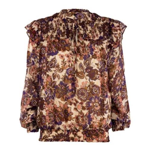 Elegante Blouse Lange Mouw Multicolor Liu Jo , Multicolor , Dames