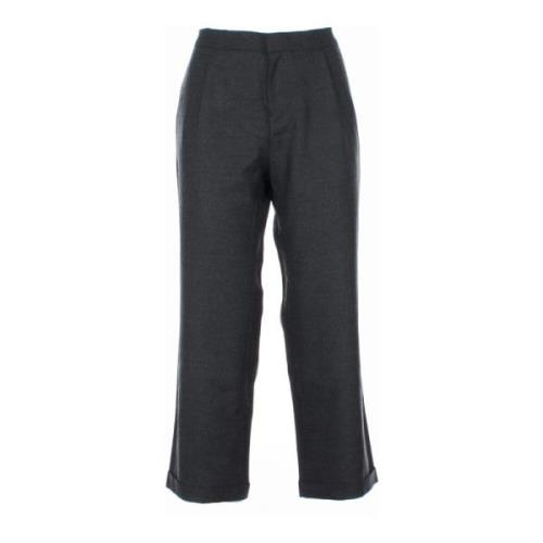 Curvy Damesbroek Grijs Outlet Prijs Sun68 , Gray , Dames