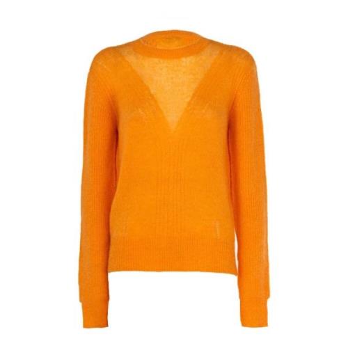 Spark Yellow Dames Trui Outlet Prijs Patrizia Pepe , Orange , Dames