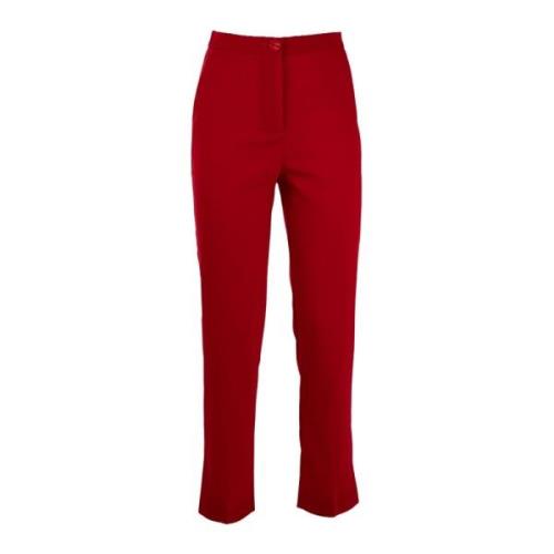 Rode Samourai Broek voor Vrouwen Patrizia Pepe , Red , Dames