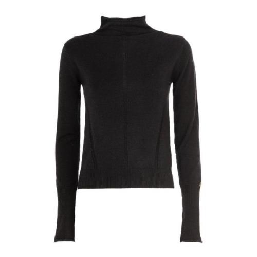 Hoogwaardige dames coltrui Patrizia Pepe , Black , Dames